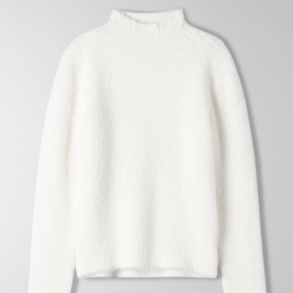 NWT Babaton Kuma Sweater - White
